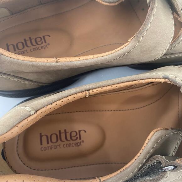 Hotter Comfort Concepts Leather Mersey Shoes NWOT Size 9 - Picture 9 of 9